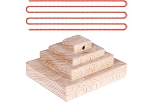 TWO STONES Bloque de pellizcos para entrenamiento de escalada en roca, agarre para dedos con bordes y bolsillos