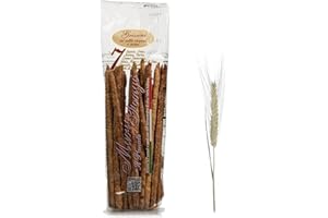Sonderangebot! Mario Fongo Italienische Grissini Integrali handgerollte Vollkorn Grissini - 7 Cerealien 200gr