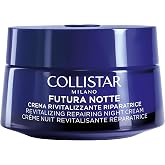 Collistar Futura Revitalizing Face Repair Night Cream, Anti-Aging, Nourishing, Silicone-Free, Dermatologically Tested, 50 ml