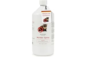 ‎LTK-008 BIODELTA LTK-008 Anti Marder Spray 1 L - Marderschreck - Marderabwehr mit Langzeitwirkung - Marderschutz - Vertreibt Marder ohne zu schaden - Blumenduft- fleckenfrei