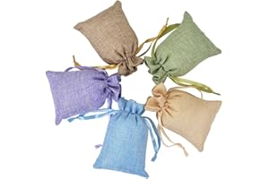 Miavogo 15 x Jutesäckchen Säckchen kleine Geschenke für Hochzeit Verlobung Adventskalender - 10,5 x 15,5 cm