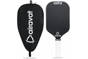 Astra 7417 Pickleball Paddle with TruFoam Technology. This 5th-Generation Pickleball Paddle Combines Hot Pressed Construction with TruFoam Technology and T700 Carbon Fiber; No Break-in Period
