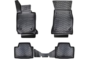 fussmattenprofi.com Fußmatten Auto für BMW 3er G20/G21 2019-2025 Innenraum Gummimatten | 3D TPE Allwetter & Fussmatten Zubehör