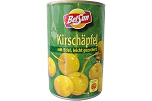 I. SCHROEDER KG. (GMBH & CO) Belsun - Kirschäpfel mit Stiel, leicht gezuckert - 425g