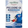 Equilibra Integratori Alimentari, Pressione Ok, a Base di Aglio Nero ABG10+, Fiori di Ibisco e Foglie di Ulivo, Senza Odore e