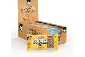‎ALL STARS ALL STARS Oatcake Hafer-Riegel (Mix-Box, 12 x 80g) – Energy-Riegel mit Haferflocken & hochwertigen Kohlenhydraten – gebackener Oat Bar - soft & sättigend - idealer Mahlzeitenersatz