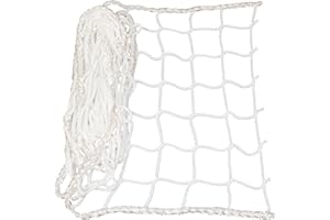 HAMBURGER TAUWERK-FABRIK EST. 1901 Netz, Universal Schutznetz Weiß - Breite: 1,0m Meterware (Preis pro Meter) - Made in Germany, Sicherheitsnetz, Balkonnetz, Rausfallschutz Hochbett, Relingsnetz