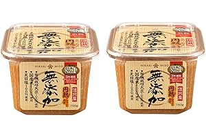 LET'S GO MARKET Hikari Miso Enjuku Mutenka Koji Miso 750g (Pack of 2)