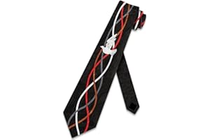 Steven Harris Religious Ties Mens Dove Necktie Peace Tie Christian Neckties, Black, One size