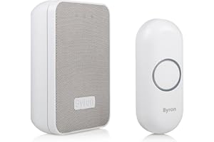 Byron DBY-22321 - Campanello senza fili, portata massima 150 m, 16 melodie con controllo del volume