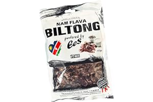 ‎NAM FLAVA Nam Flava - Das Original Biltong aus Namibia - 100gr (Trockenfleisch/Beef Jerky)