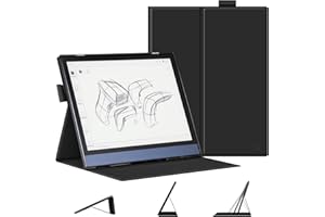 Fintie Składane etui kompatybilne z BOOX Note Air 2 (2021) i BOOX Note Air 2 Plus (2022) tablet 10,3" - [Flex Stand] składany pokrowiec z funkcją automatycznego uśpienia/budzenia, czarny