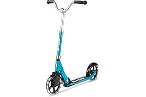 Micro | Trottinette Enfant Cruiser | Grande Roues | Pliable | Guidon Chopper | 7-12 Ans