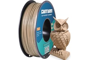 Filament PLA 1,75 mm, filament PLA pour imprimante 3D GIANTARM bobine de 1 kg bois noyer noir
