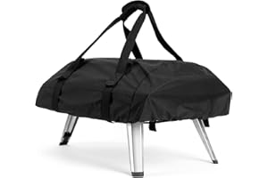Onlyfire Pizzaofen Abdeckung für Ooni Koda 12, Wetterfeste Abdeckung mit Tragegurt- Pizzaofen Zubehör