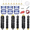 Loveco Kit di Accessori di Ricambio per iRobot Roomba Accessori di Ricambio Solo per 692 675 676 671 Spazzole Laterali Spazzo