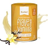 XUCKER Flave Powder Vanille 120g - Vanille Flavour Pulver für natürlichen Genuss ohne Zucker, Aspartam & Sucralose I Geschmac