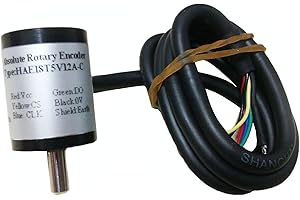 CALT SSI sensore di uscita ad effetto di Hall, angolo 360°, 18 mm di diametro esterno, potenza 5V,12BITS 4096PPR, tipo assoluto