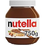 Nutella Hazelnut Chocolate Spread Jar, Chocolate Gift, Unique Recipe for a Smooth Texture and an Unmistakable Taste, Pack of
