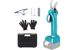 HONEYHOUSE Akku Astschere Kompatibel mit 18V Makita Akku，Max. 40 mm Schnittdurchmesser, Weichgummi-Griff Elektrische Gartenschere zum Beschneiden von Bäumen und Obstbäumen (ohne akku)