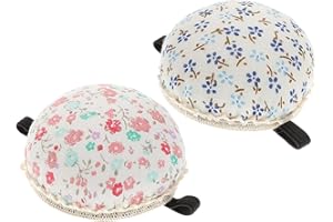 ULTNICE 2pcs Cojín de Aguja Cojín de muñeca Alfiletero de Aguja de Costura Cojín de Aguja usable Alfileteros de Costura Herramientas