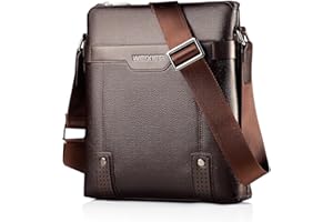 SUKUTU Bolso Bandolera para Hombre Bolso de Negocios Bolsos De Hombro Hombre Moda Vintage Bolsos Bandolera Mensajero Bolsa Cruzada