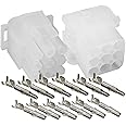thumbnail interactive-video image 1 of Molex MLX Complete Connector Set – 12 Circuit, 6.35mm Pitch, 14-20 AWG, 20A, Nylon Housing 1 of 3