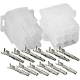 Molex MLX Complete Connector Set – 12 Circuit, 6.35mm Pitch, 14-20 AWG, 20A, Nylon Housing