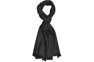 Lorenzo Cana - Herrenschal aus 100% Kaschmir, Kaschmirschal für den Mann, Winterschal aus weicher Naturfaser, 30 x 180 cm