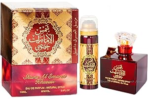 MY PERFUMES Shams Al Emarat Khususi od Ard Al Zaafaran Halal Perfumy zapachowe Attar EDP Spray 100 ml + dezodorant