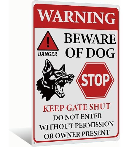 Cartello Metallico 'Beware Of Pitbull' 30x40cm - Segnale Di Avvertimento Vintage Americano Per Esterno, Recinzioni, Giardino