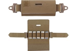 Gunyoo Tactical Helmet Counterbalance Weight Bag NVG Counterweight Pouch Tactical Helmet Balancing Weight Bag with 5 Counter Blocks für OPS Fast BJ PJ MH Helmet Accessories