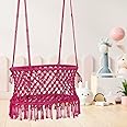 Patiofy Newborn Baby Crib Cradle/Hanging Cradle for Baby/Palna for New Born Baby/Baby Sleeping Bed/Thotil for Babies/Baby Cradle for 0 to 2 Years/Premium Polyester Rope Cradle with Metal Body-Pink