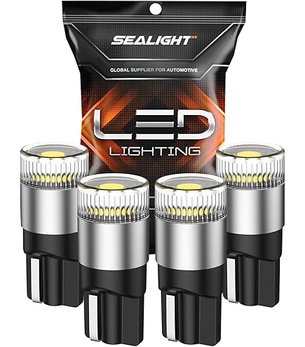 Ampoules T10 W5W LED 6000K Blanc, SMD 3014 Chipsets LED Pour Lampe