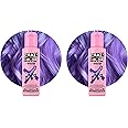Crazy Color Vibrant Hot Purple Semi-Permanent Hair Dye. Highly Pigmented Royal Purple Conditioning & Oil Nourishing Vegan Formula | No Bleach or Ammonia | 100ml (Pack of 2)
