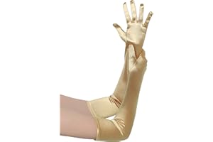 BABEYOND Long Evening Gloves Satin Elbow Bridal Fancy Dress Wedding Prom Opera Gloves 1920s Style for Women