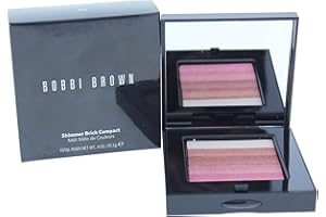 Bobbi brown pincel rosa shimmer ladrillos compacto.