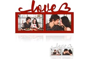 MANLOZ Marcos de Fotos Multiples de Amor - Marco Fotos - Marco de Fotos - Marcos de Fotos para Enamorados - Marco fotos 10x15 - Marcos de Fotos Originales - Portafotos - Portaretratos para Fotos