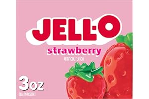 Jello Gelatina Jell-O di Fragola - 85 g