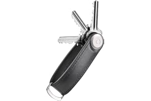Orbitkey Key Organizer Hybridläder | Premium nappaläder och TPU, låsmekanism i rostfritt stål, smal och tyst profil