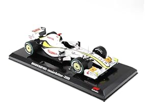 OPO 10 - Coche de Formula 1 Escala 1/24 Compatible con Brawn GP 01 - Jenson Button - 2009 - OR034