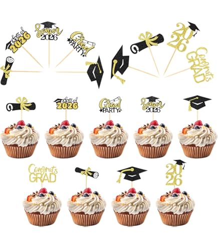 You Did It Cake Topper, Black Glitter Gefeliciteerd Grad Ik ben klaar Cake Picks voor 2024 Graduation Party Decoraties You Did It Cake Topper, Black Glitter Gefeliciteerd Grad Ik ben klaar Cake Picks voor 2024 Graduation Party Decoraties