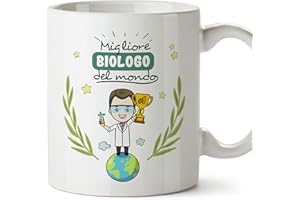 Mugffins Tazza Biologo (Migliore del Mondo) - Idee Regali Originali Biologia