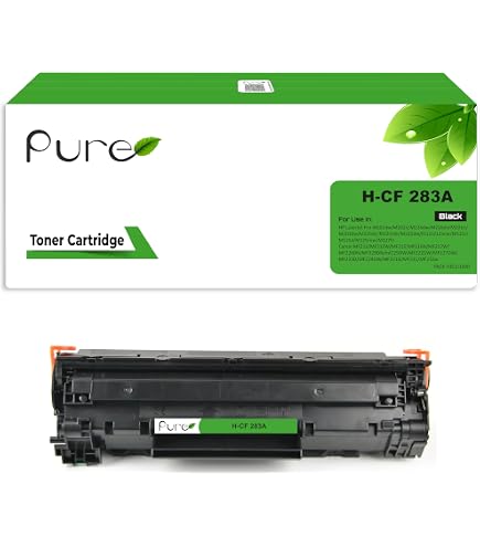 Toner Noir Compatible HP LaserJet M125 M126 M127F 201 - Lot De 5 Cartouches CF283A