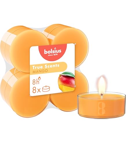 Pajoma® Teelichte 12er Pack, Bratapfel | 72 Duft-Teelichte In