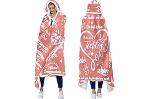 ACCZ Geschenke für Tochter, an Meine Tochter Decke mit Ärmeln, Beste Tochter Geschenke von Mama, Kuscheldecke mit ärmeln Tochter Geschenke zum Weihnachten Geburtstag, 18 Geburtstag Mädchen