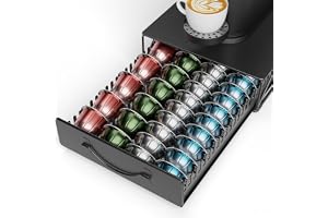 Multifunktionell kaffekapselhållare för Nespresso Vertuo med 48–24 Vertuolinkapslar och 32 Dolce Gusto-kapslar, liten Vertuo