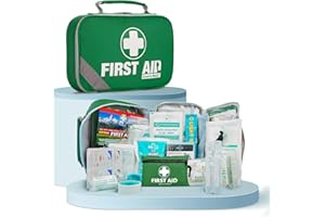 General Medi Kit di Primo Soccorso Professionale 258 Pezzi - Per Casa, Auto, Barca Ufficio, Moto, Roulotte, Sport, Trekking e Campeggio