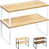 JUPPLIES Lot de 2 Étagères de Rangement à Poser pour Cuisine | Organisateur Multi-usage de Placard | Plan de Travail pour Épi