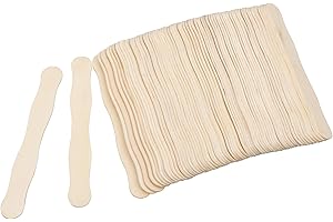 Antetok stick 8 pouces 20 cm, 50 pièces, fabrication de glace maison, artisanat, bricolage, presse - langue, artisanat